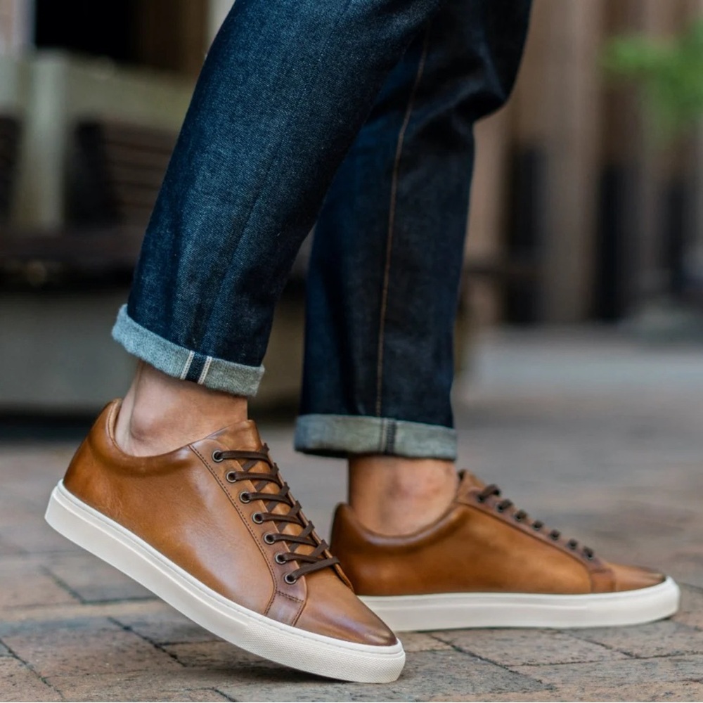 Thursday Boots Leather Sneaker Brown men’s sz 9